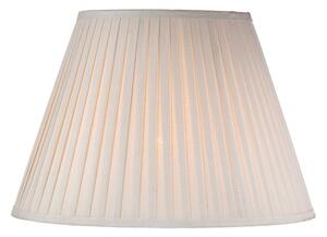 Dar Lighting Taupe Cotton Tapered Drum Shade 43 cm
