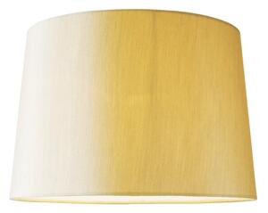 Dar Lighting Balthazar Gold Faux Silk Tapered Drum Shade 38 cm