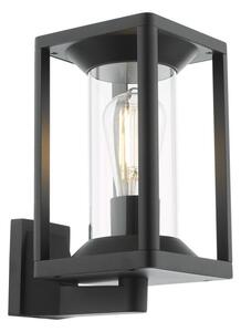 Dar Lighting Mackenzie Outdoor Wall Light In Matt Black Finish IP65