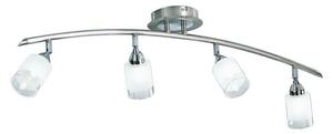 Franklite Campani DP40024 4 Light Silver Decorative Spotlight