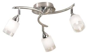 Franklite Campani DP40023 3 Light Silver Decorative Spotlight