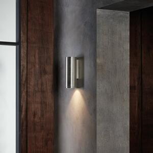 Astro 1428002 Ava Coastal 200 Outdoor Wall Light In Brushed Stainless Steel Finish IP44