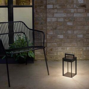 Astro 1430001 Kuro 250 Outdoor Solar Powered Floor Lantern In Textured Black IP44