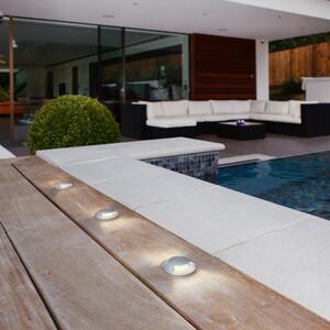 Astro 1202005 Beam Two LED Outdoor Wall Light In Matt Painted Silver Finish IP67