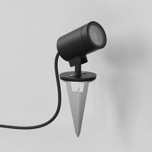 Astro 1401021 Bayville LED Spike Outdoor Spotlight In Textured Black Finish IP65