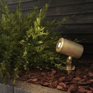 Astro 1375012 Jura Spike Outdoor Spotlight In Satin Brass Finish IP65