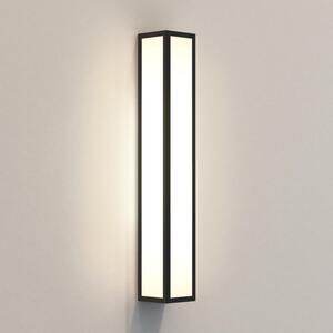 Astro 1178010 Salerno 520 Outdoor Wall Light In Textured Black With Frosted Glass IP44