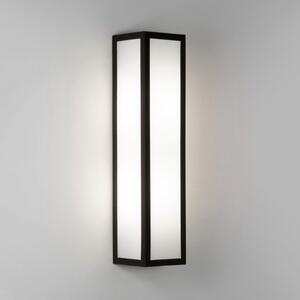 Astro 1178012 Salerno 350 LED Outdoor Wall Light In Textured Black With Frosted Glass IP44