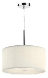 Dar ZAR1033 Zaragoza Small Cream Ceiling Pendant