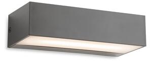 Firstlight 4154GP Texas Outdoor LED Resin Rectangular Wall Light In Graphite Finish IP65