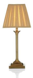Dar TAY4075/X Taylor Table Lamp With Antique Brass Finish