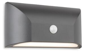 Firstlight 4156GP Mission Outdoor LED PIR Resin Wall Light In Graphite Finish IP65
