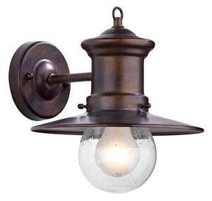 Dar SED1529 Sedgewick Outdoor Wall Light In Bronze Iron