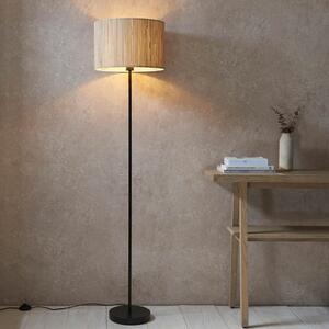 Endon 101694 Longshore Floor Lamp With Seagrass Shade