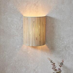Endon 101690 Longshore Wall Light With Seagrass Shade