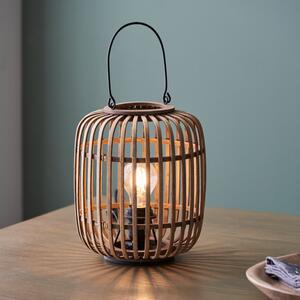 Endon 101773 Mathias Table Lamp In Natural Bamboo Finish
