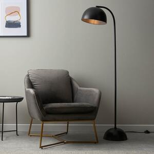 Endon 95699 Brodey Floor Lamp In Matt Black Finish
