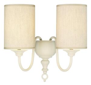David Hunt Lighting FLE0933 Flemish Double Wall Light In Cream