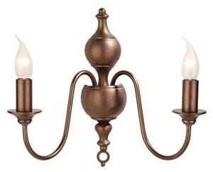 David Hunt FLE0931 Flemish Double Wall Light Matt Bronze