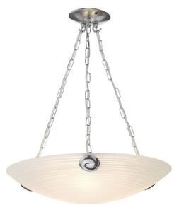 David Hunt Lighting SWP0367 Swirl 3 Light Pendant Ceiling Light In Pewter