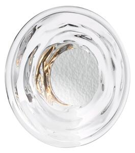 Dar Lighting Dewey LED Wall Light In Textured Glass