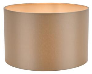 Dar Lighting Lyris Taupe Cotton Drum Shade 35cm