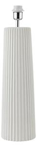 Dar Lighting Myla White Ceramic Table Lamp Base Only
