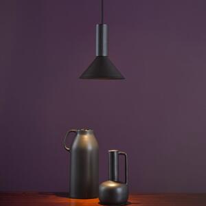Dar Lighting Ragnar Ceiling Pendant Or Wall Light Satin Black Finish