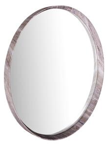 Dar Wisebuys Seyah Mirror In Brown Stone Veneer 74cm