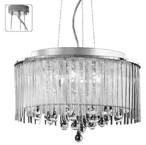Franklite FL2161/6 Spirit 6 Light Crystal Pendant Ceiling Light