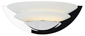 Dar UNA0750 Una 1 Light Chrome 2 Disc Wall Light