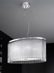 Franklite Eros 4 Light Oval Ceiling Pendant FL2192/4