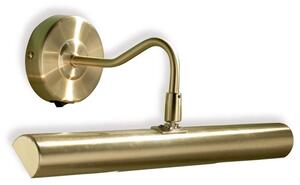 Dar One6741 Onedin Satin Brass Adjustable Picture Light