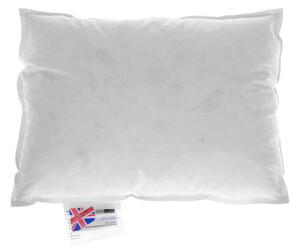 Homescapes Luxury Duck Feather & Down Cushion Pad Insert 35 x 50 cm Ethical, 100% Cotton Case, Hypoallergenic, Machine Washable, Bounce-Back, 14 x 20"