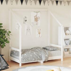 Ringgold 70x140cm Wooden Children Bed In White