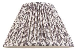 Endon 111297 Leaf Tapered Lamp Shade 30 cm In Pearl Grey
