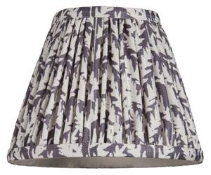 Endon 111294 Leaf Tapered Lamp Shade 16 cm In Pearl Grey