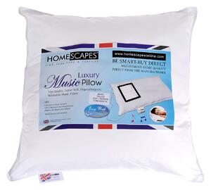 Homescapes Super Microfibre Square Music Pillow with Speaker