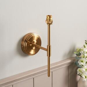Endon 115074 Step T Bar Wall Light In Brushed Aged Brass Finish