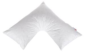 Homescapes Duck Feather and Down V Shape Nursing/Neck Support Pillow