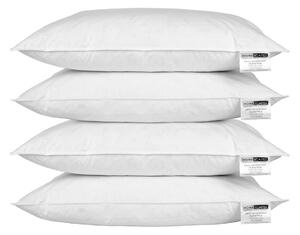 Homescapes Luxury White Duck Feather Pillows Pack of 4