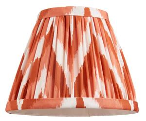 Endon 113070 Zigzag Tapered Lamp Shade 16 cm In Apricot Orange