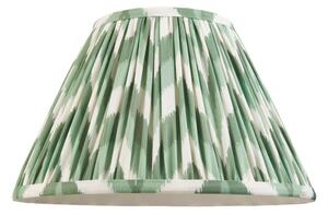 Endon 113067 Zigzag Tapered Lamp Shade 30 cm In Cotswold Green