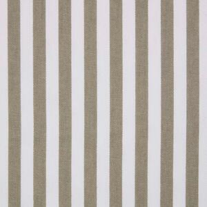 Homescapes Pure Cotton Grey White Thin Stripes Curtain Fabric Material