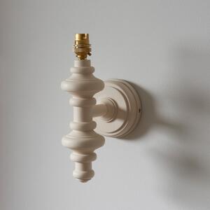 Endon 111633 Carnaby Wall Light In Satin Almond White
