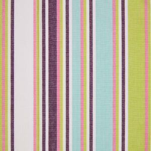 Pure Cotton Osaka Green Coloured Stripes Curtain Fabric Material