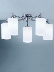 Franklite CO9315/727 Decima 5 Light Semi Flush Ceiling Light