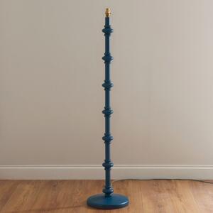 Endon 111605 Carnaby Floor Lamp Base In Satin Marlin Blue