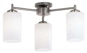 Franklite CO9313/727 Decima 3 Light Semi Flush Ceiling Light