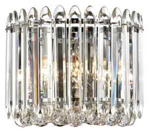 Franklite Diva 3 Light Crystal Wall Light In Polished Chrome Finish FL2461-3